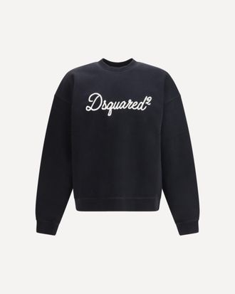 Dsquared2 Felpa in cotone con logo Man XXL