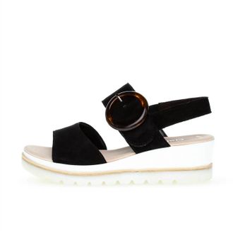 Gabor Womens 24.645.37 Sandal In Black