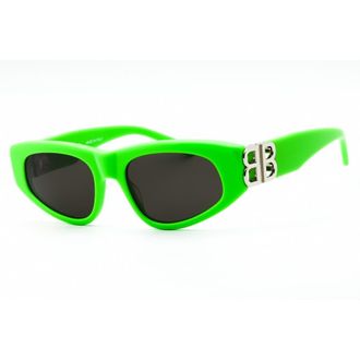 Balenciaga Ladies Green Cat Eye Sunglasses BB0095S