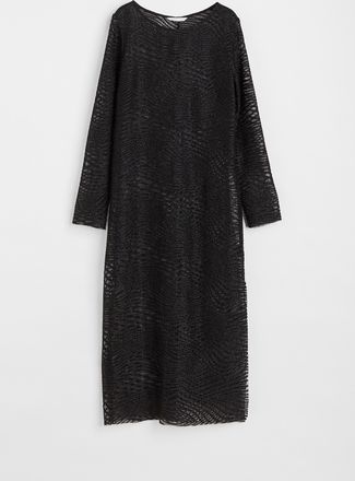 H&M Spitzenkleid - Schwarz