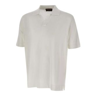 FILIPPO DE LAURENTIIS Filippo De Laurentis T-shirts and Polos White - male - Filippo De Laurentiis - Polo Shirts - White - 2XL - Tops