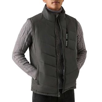 Reebok Heren Omkeerbaar Gilet (Houtskool)