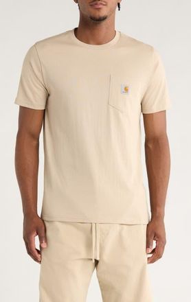 Carhartt Work in Progress Logo Pocket T-Shirt in Wall at Nordstrom, Size Xx-Large