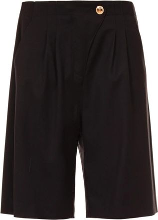 Roberto Cavalli Shorts - Dames - Korte Broeken - Zwart - XL - Korte Broeken