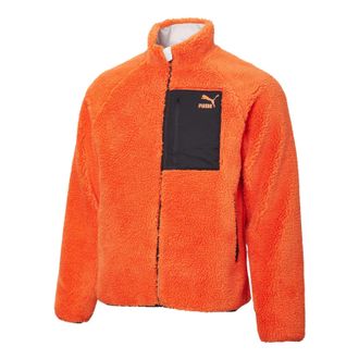 Puma Iconic MCS Reversible Track Jacket Orange Black White 530028-51