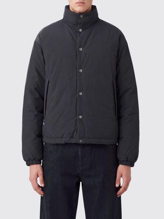 The North Face Padded Nylon and Cotton High-Neck Jacket with Buttons