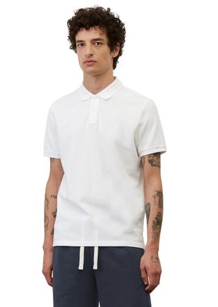 Marc O'Polo Poloshirt MARC OPOLO, Herren, Gr. XXXL (58), weiss (wei&szlig;), Piqu&eacute;, Obermaterial: 100% Baumwolle, regular fit h&uuml;ftlang, Flachstrickb&uuml;ndchen, Shirts Polo