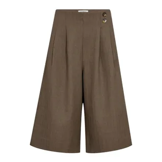 Co'Couture Dames, Korte broeken, Bruin, Maat: XS
