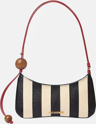 Jacquemus BlackWhite Bisou Shoulder Bag