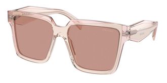 Prada PR 24ZSF Asian Fit 13I08M Womens Sunglasses Pink Size 57