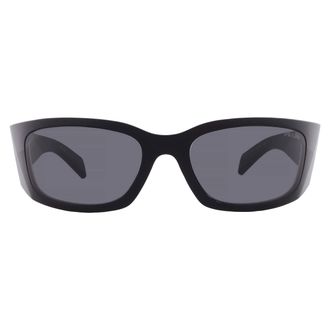 Prada Grey Wrap Ladies Sunglasses PR A14S 1AB5S0 60