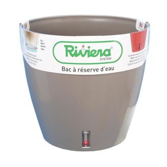 Riviera & Bar Riviera - Vaso Redondo Eva New De En Pl&aacute;stico - &Oslash; 46 Cm - 49 L - Topo