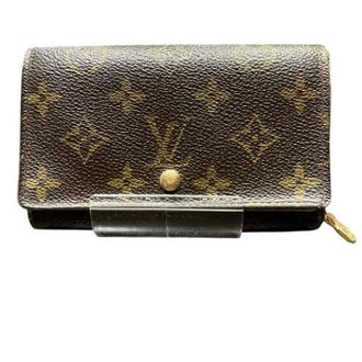Louis Vuitton Pre-owned Wallets, female, Brown, Size: ONE SIZE Pre-owned Portefeuille Portemonnaie Viennois Monogram Wallet