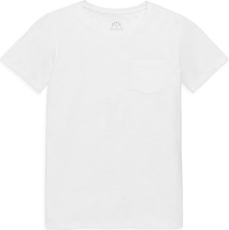 primary Unisex Fit Slub Pocket Tee in White at Nordstrom, Size Xx-Large