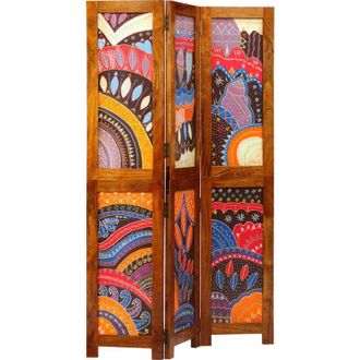 vidaXL Separador De Habitaciones Marr&oacute;n 105 X 160 Cm Vidaxl