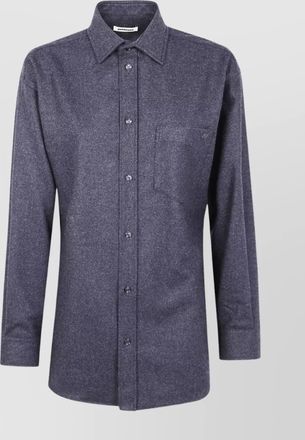 Darkpark wool tailored shirt