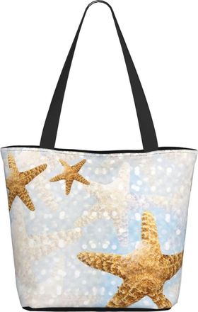 AOOEDM Beach And Starfish Ladies Shopping Bag 13x11x7in.The Perfect ValentineS Day Gift.It Is The Best ValentineS Day Gift For Mom, Daughter, Wife,Etc