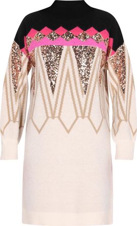 Izia Jurk Dames Roze Veelkleurig