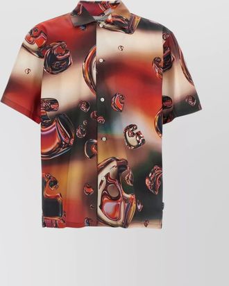 Carhartt Work in Progress sunshine chrome short sleeves shirt with spread collar