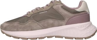 Hoff Budapest II Sneakers - Dames - Sneakers - Bruin - 37 EU - Leer - Schoenen