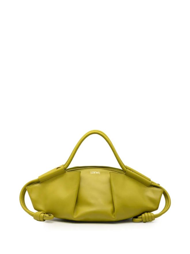 2022 Small Leather Paseo satchel - Green