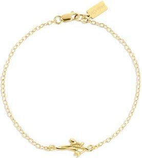 Set & Stones Elsie Birth Flower Bracelet in Gold /January at Nordstrom
