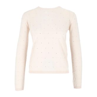 Max Mara Top de punto Celebre - Knitwear - Mujer - Beige - XL