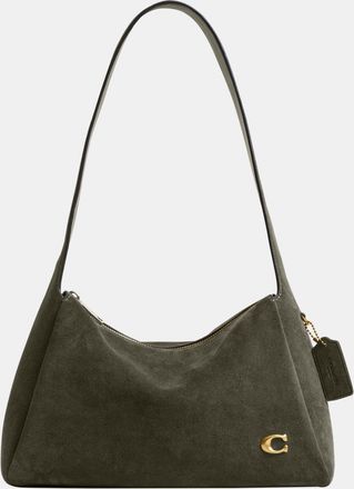 Coach Womens Lola Shoulder Bag - Green Leather - One Size