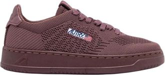 Autry Medalist Easeknit Low - Dames - Sneakers - Rood - 37 EU - Katoen - Schoenen