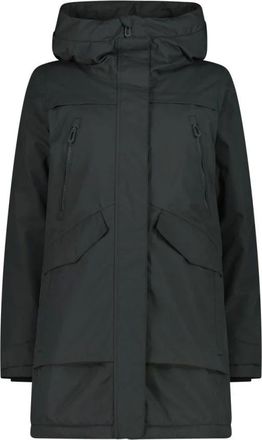 F.lli Campagnolo Cmp, Fitness, Dames, Grijs, 4Xs, Polyester, 36K2356 Parka Fix Hood