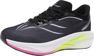 Generic Men and Women Running Shoes Low Cut Lightweight Breathable Shock Absorbing Casual Sports Shoes mesh Sports Shoes (Black,8.5)