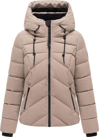 Marikoo dames winterjas Naanda met teddyvoering