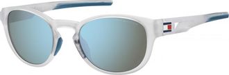Tommy Hilfiger Mens TH-1912-S-2M4 TH 1912 54 2M4 Sunglasses - Transparent - One Size
