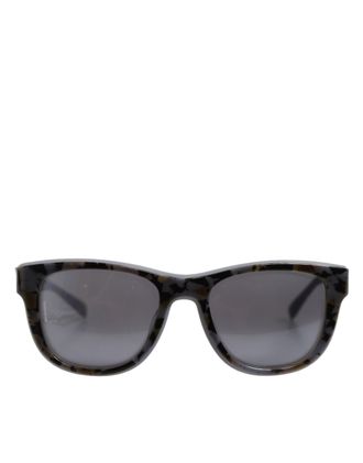 Dolce & Gabbana DG4284F Grijze Schildpad Blauw Acetaat Zonnebril