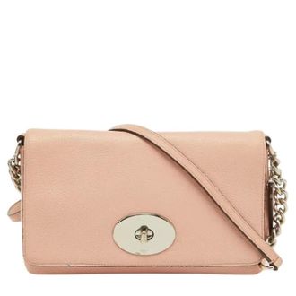 Coach Borsa a spalla in pelle Pre-owned - - Pre-owned - Donna - Rosa - ONE SIZE
