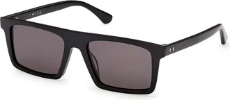 Web Eyewear WE0397 01A Mens Sunglasses Black Size 54