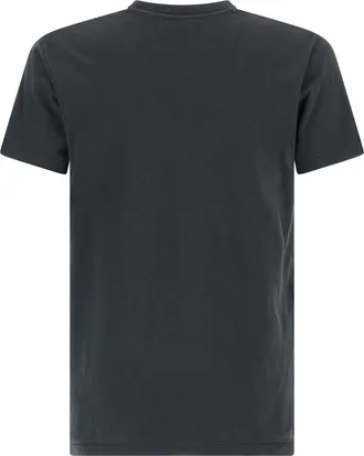 Maison Margiela Mens Black Cotton T-Shirt