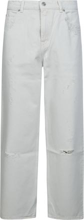 Our Legacy Vast Cut Distressed Wide-Leg Pants