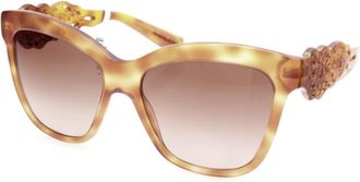 Dolce & Gabbana Dolce Gabbana Tortoise Square Sunglasses