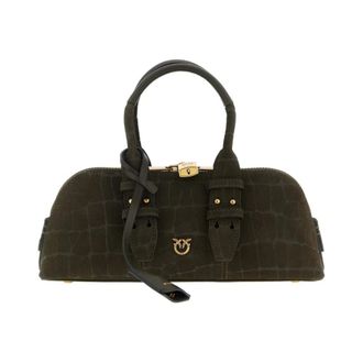 Pinko Pinko, Dames, Tassen, Groen, Maat: ONE Size Katoen