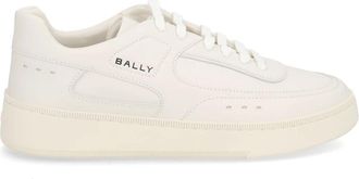 Bally Rudys Low-Top Sneakers - Heren - Sneakers - Wit - 41 EU - Leer - Schoenen