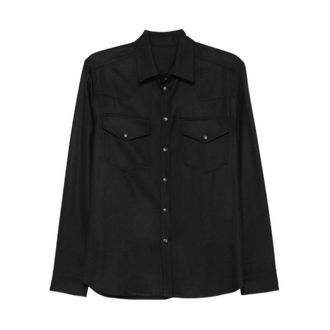 Nine In The Morning Camisa Tobia Texas - Shirts - Hombre - Negro - S