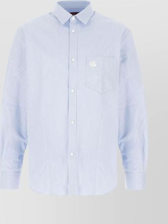 Gucci printed pattern poplin shirt