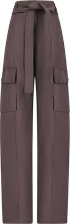 Andamane Cargo con cintura - Marrone