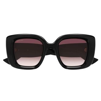 Gucci Sunglasses Gg1975 S 001 Black/Red Women