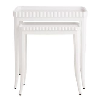 Ballard Designs Set of 2 Orvieto Nesting Tables - Ballard Designs