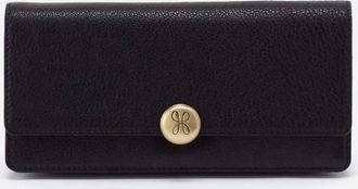 Hobo Womens Hutton Large Wallet In Black