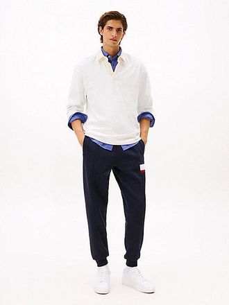 Tommy Hilfiger Colour-Blocked Fleece Cuffed Joggers