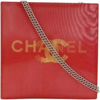 Chanel Pre-owned Cross Body Bags, female, Red, Size: ONE SIZE Pre-owned Vintage Crossbody Bag