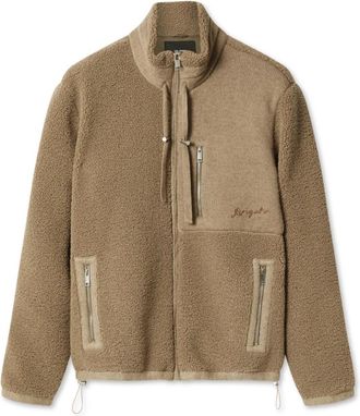 Axel Arigato Alpine Fleece Jas - Heren - Zomerjassen - Bruin - XL - Jassen